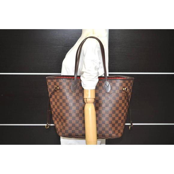 Auth Louis Vuitton Neverfull Mm #45348L75B - Picture 12 of 13